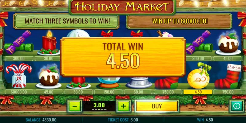 Unwrap the Magic of Holiday Market: A Festive Slot Adventure!