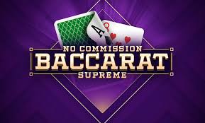 Features of Baccarat Supreme No Commission Slot